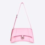 Balenciaga Women Downtown Small Shoulder Bag in Pink