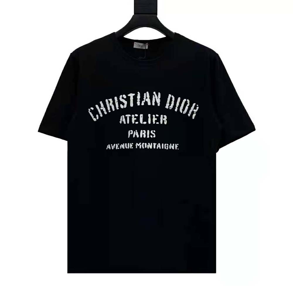 Dior - 'Christian Dior Atelier' Sweater Black Wool Jersey - Size M - Men