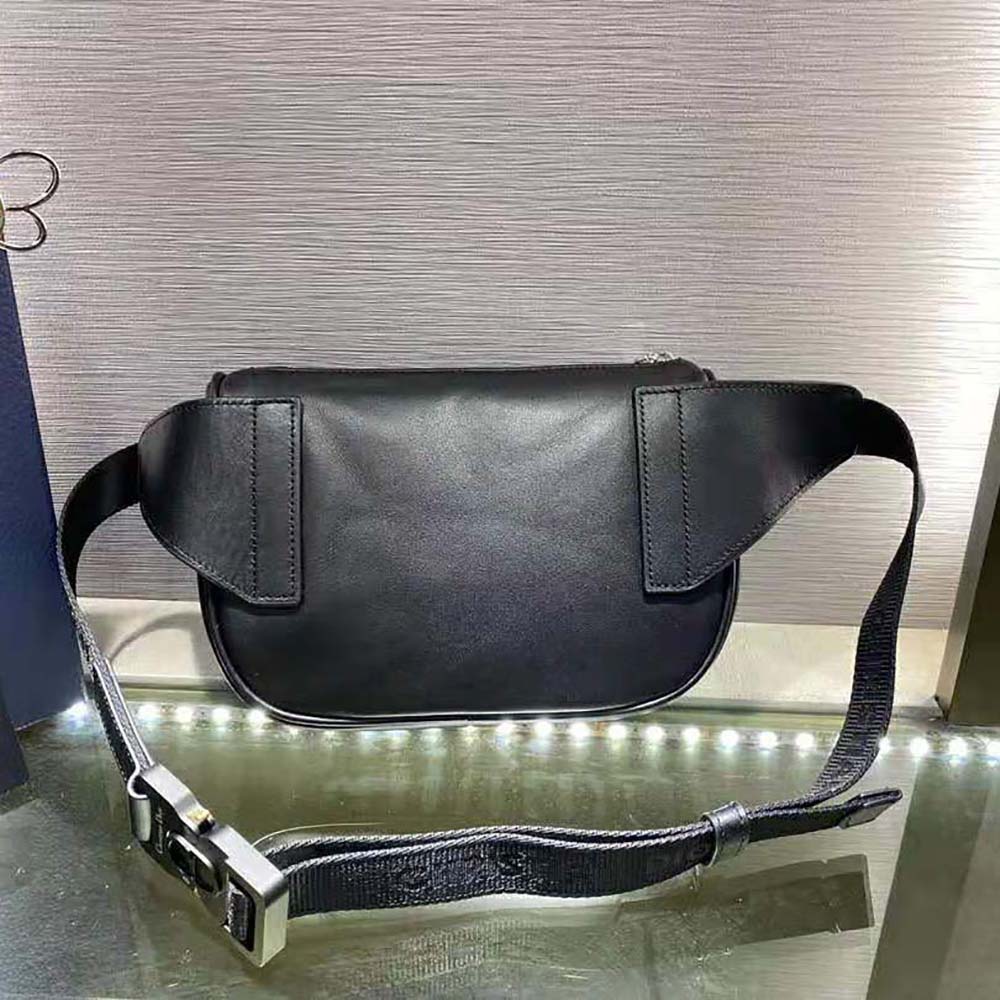 Dior Men's Oblique Galaxy Leather Belt