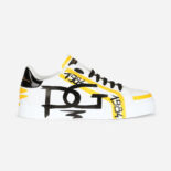 Dolce Gabbana D&G Women Limited Edition Portofino Sneakers-Yellow