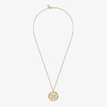 Fendi Women Karligraphy Gold-Colored Necklace