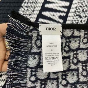 Dior Oblique University Reversible Scarf