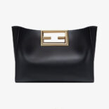 Fendi Women Way Medium Made of Camellia-Colored Leather Bag