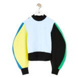 Loewe Women Circular Sleeve Sweatshirt in Cotton