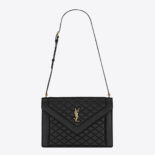 Saint Laurent YSL Women Gaby Satchel in Quilted Lambskin