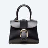 Delvaux Women Brillant Mini in Box Calf-black