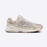 Dior Men B30 Sneaker Cream Mesh and Technical Fabric