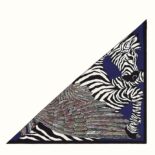 Hermes Women Zebra Pegasus Giant Triangle