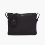 Prada Men Re-Nylon and Saffiano Leather Shoulder Bag