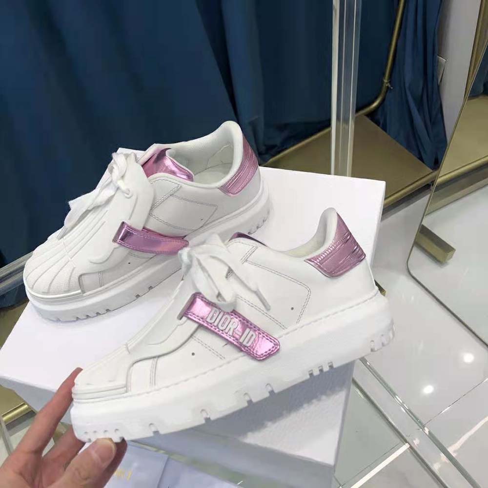 dior id sneaker pink