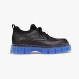 Fendi Men Force Black Leather Lace-Ups