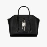 Givenchy Women Mini Antigona Lock Bag in Box Leather