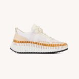 Chloe Women Nama Sneaker in Recycled Mesh-White