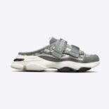 Dior Women D-Wander Sneaker Deep Gray Dior Oblique Technical Fabric