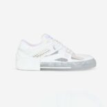 Dolce Gabbana D&G Men Mixed-Material Custom 2.Zero Sneakers-White