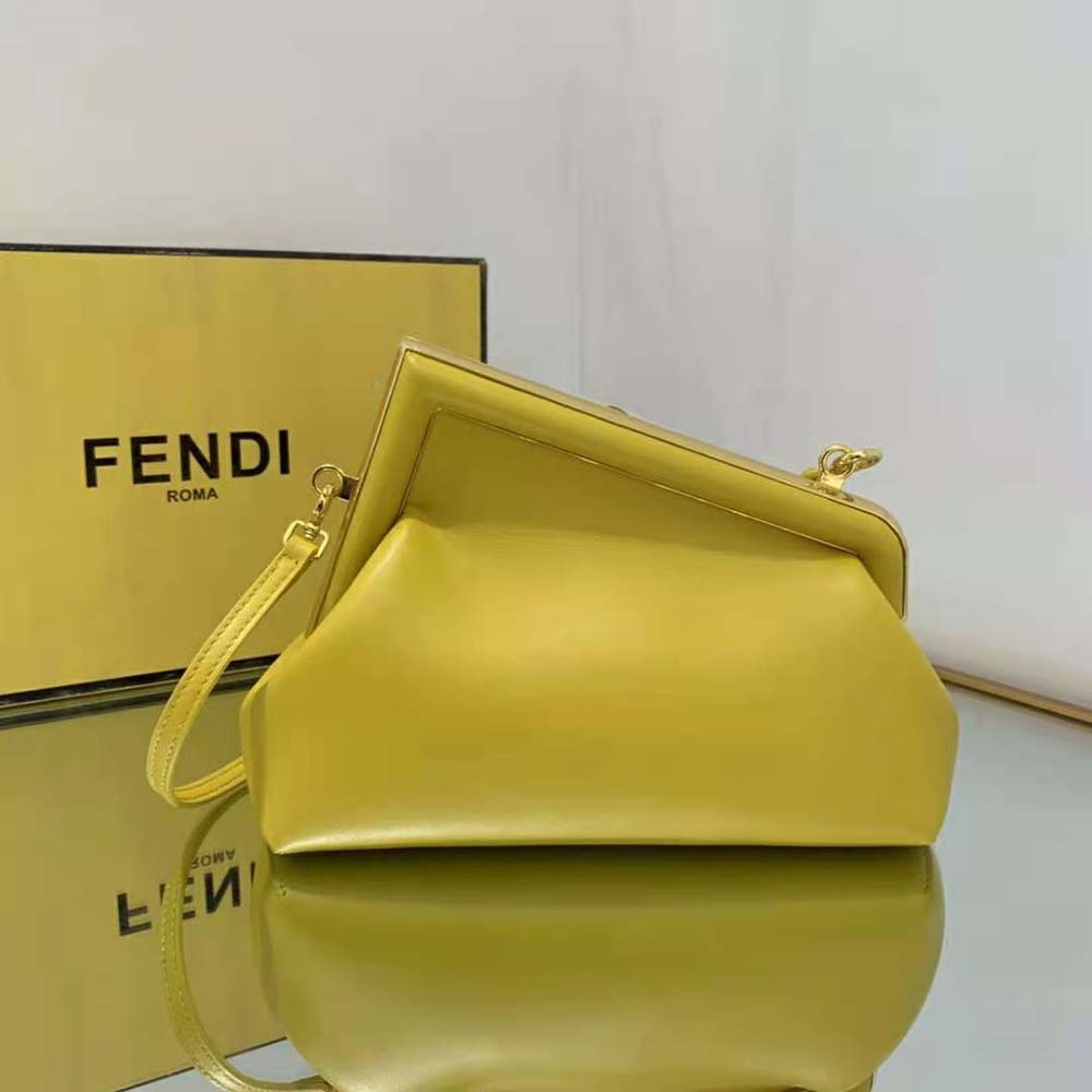Fendi First Small in Yellow