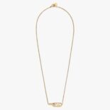 Fendi Women O Lock Necklace Gold-Colored Necklace