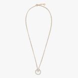 Fendi Women O Lock Necklace Gold-Colored