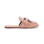 Loewe Women Gate Flat Mule in Calfskin-Pink