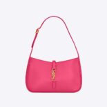 Saint Laurent YSL Women Le 5 A 7 Hobo Bag in Smooth Leather-Rose