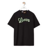 Loewe Men LOEWE Cactus T-shirt in Cotton-Black