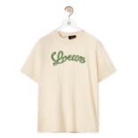 Loewe Men LOEWE Cactus T-shirt in Cotton-White