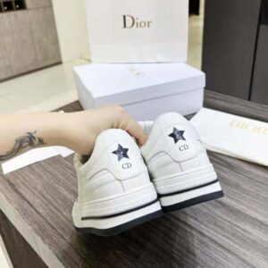 Dior Women D-Freeway Sneaker White Calfskin