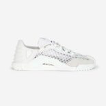 Dolce Gabbana D&G Women Mesh NS1 Slip-on Sneakers-White