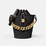 Versace Women La Medusa Bucket Bag-Black
