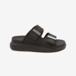 Alexander Mcqueen Women Hybrid Slide in BlackSilver