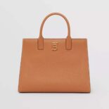 Burberry Women Mini Leather Frances Bag-Brown