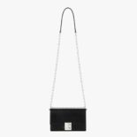 Givenchy Women Small 4G Bag in Box Leather with Chain-Black