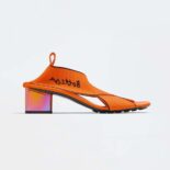 Bottega Veneta Women Flex Elastic Band Sandals-Orange