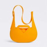 Bottega Veneta Women Punch Recyclable Rubber Shoulder Bag-Orange