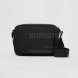 Burberry Men Horseferry Print Nylon Crossbody Bag