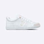 Dior Unisex Star Sneaker White Calfskin and Suede