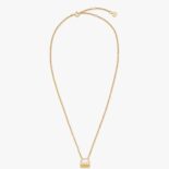 Fendi Women Baguette Necklace Gold-Colored
