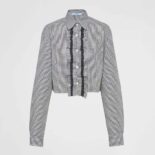 Prada Women Gingham Check Shirt