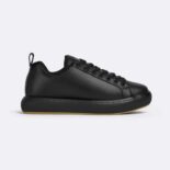 Bottega Veneta Unisex Pillow Sneaker Padded Leather Lace-up Sneakers-Black