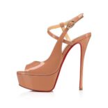 Christian Louboutin Women So Jenlove Alta 150 mm Heel Height-Sandy