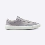 Dior Men B101 Sneaker Dior Gray Smooth Calfskin and Nubuck