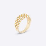 Dior Women D-Renaissance Ring Gold-Finish Metal and White Resin Pearls