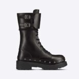 Dior Women Diorquake Ankle Boot Black Calfskin