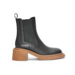 Loewe Women Chelsea Boot in Calfskin-Black