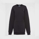 Prada Men Cotton Fleece Mini-Dress