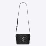 Saint Laurent YSL Women June Box Bag in Quilted Lambskin