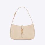 Saint Laurent YSL Women Le 5 A 7 Hobo Bag in Python-White