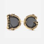 Dolce Gabbana D&G Women DG Baroque Sunglasses-Gold