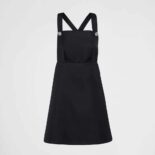 Prada Women Re-Nylon Overall Dress-Black
