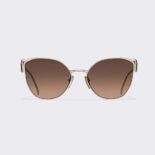 Prada Women Symbole Sunglasses with a Contemporary Feminine Touch-Brown